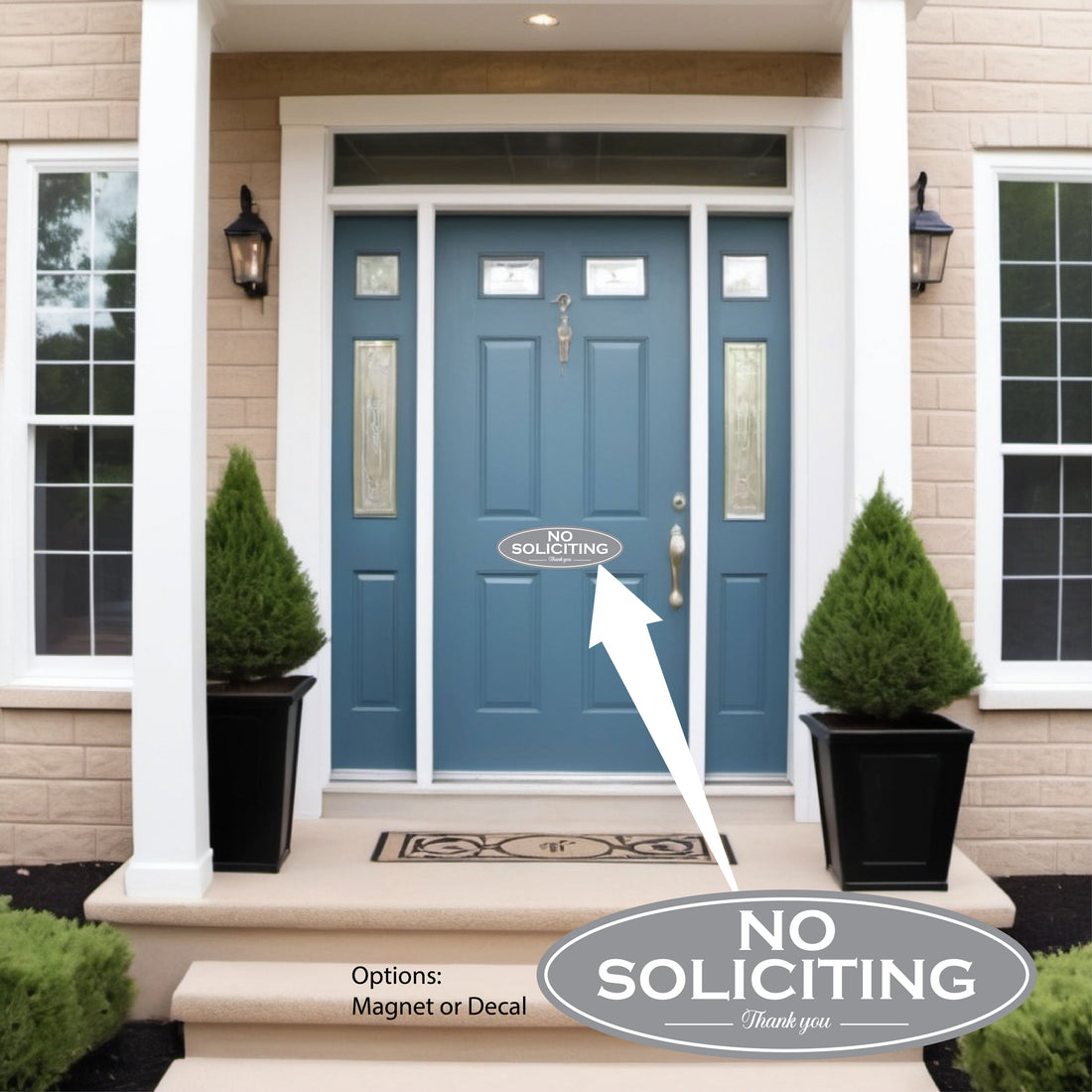 Keep Unwanted Visitors Away: The Power of No Soliciting Signs for Your Home