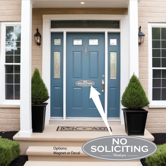 Keep Unwanted Visitors Away: The Power of No Soliciting Signs for Your Home