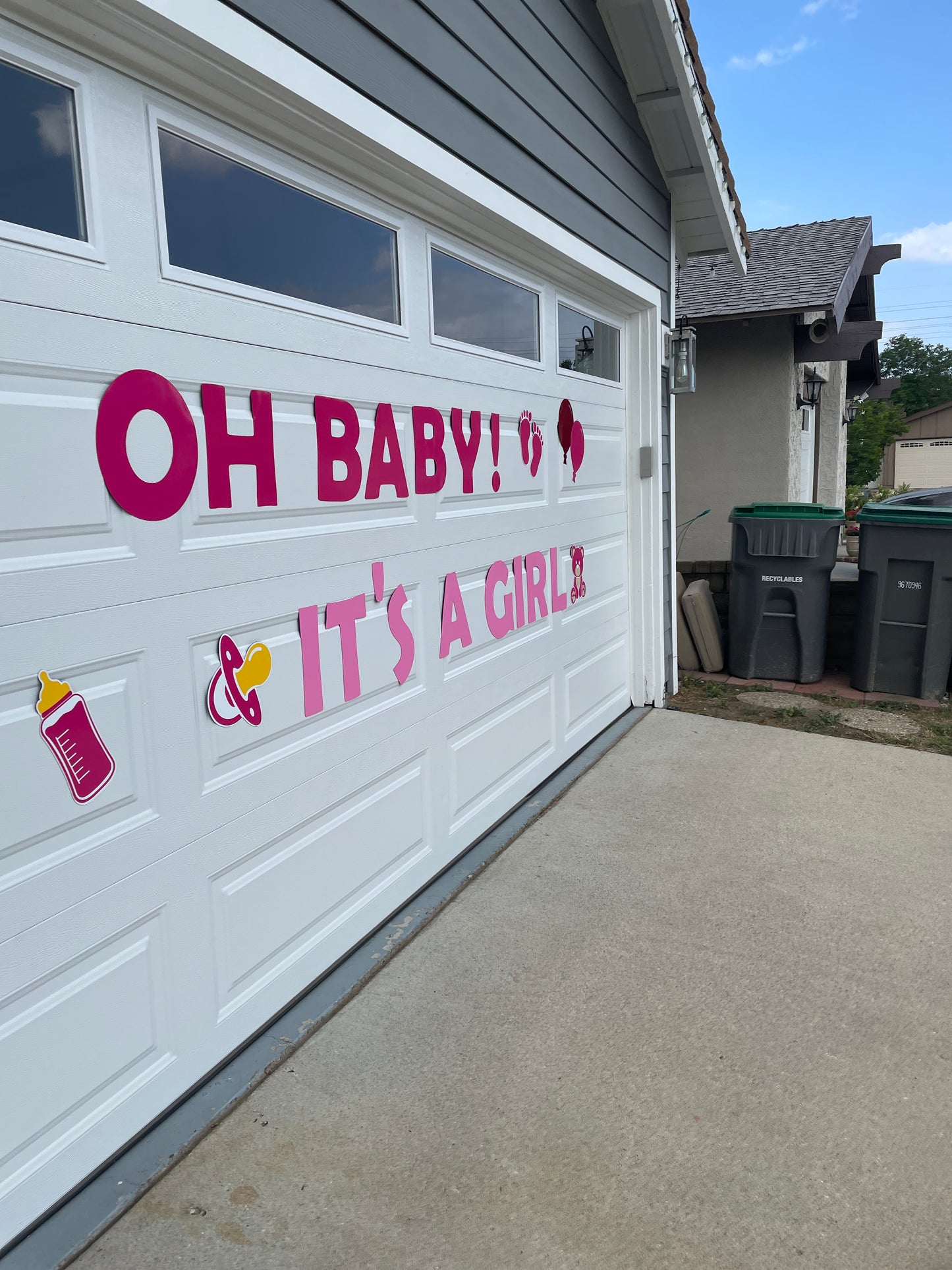 Oh Baby! It's a Girl Sign image 2