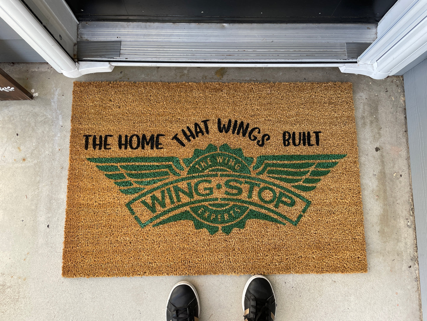 Wingstop Door mat | Welcome Mat | Home the Wings Built image 5