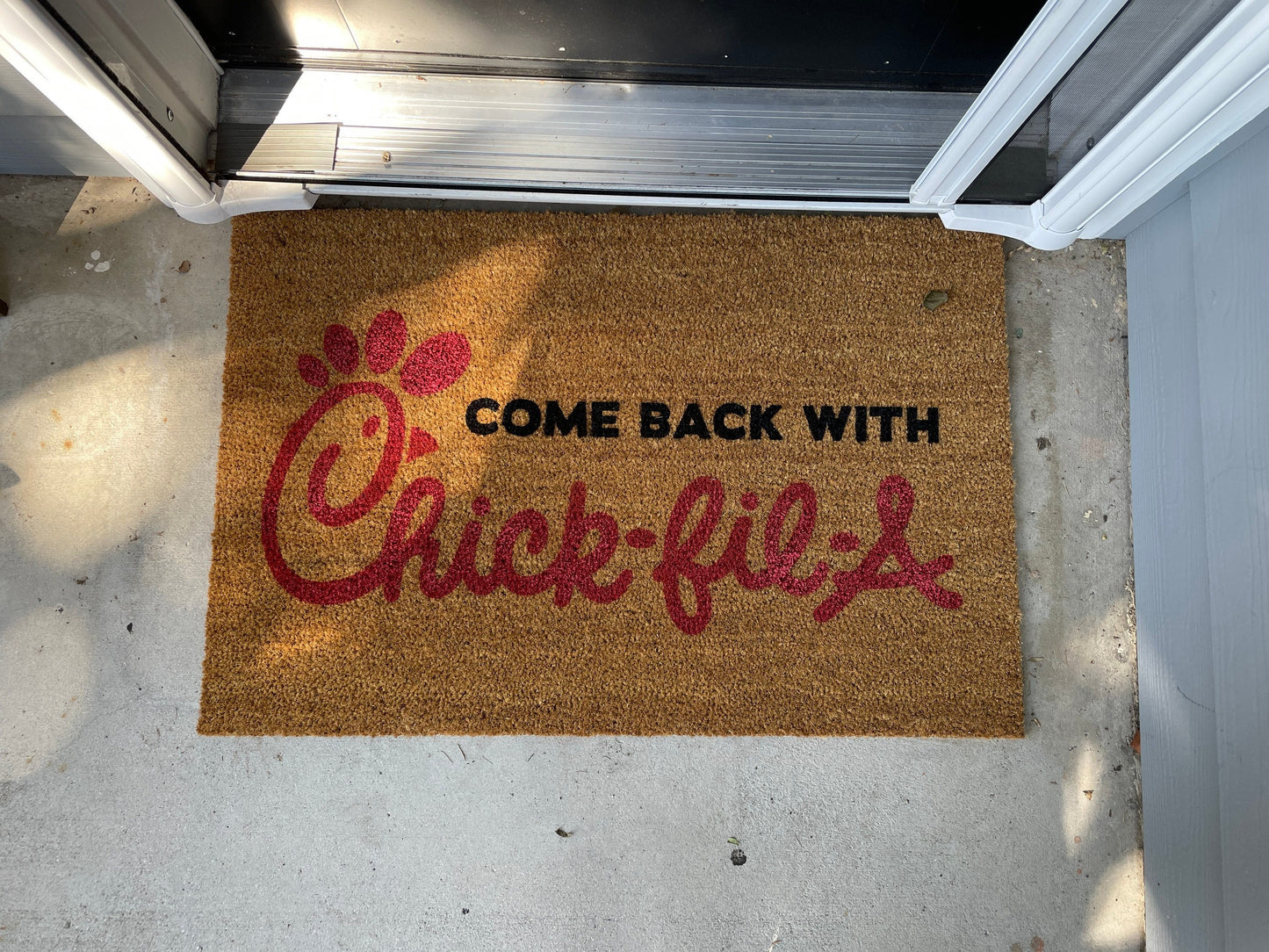 Come Back Chick-fil-A Door Mat | Welcome Mat | Funny Door Mat | Funny Gift image 3