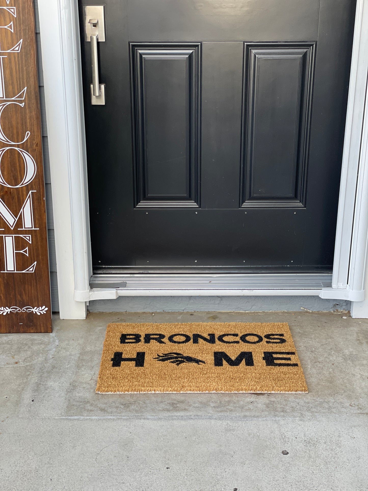 Denver Broncos Door Mat | Welcome Mat | Colorado Door Mat image 8