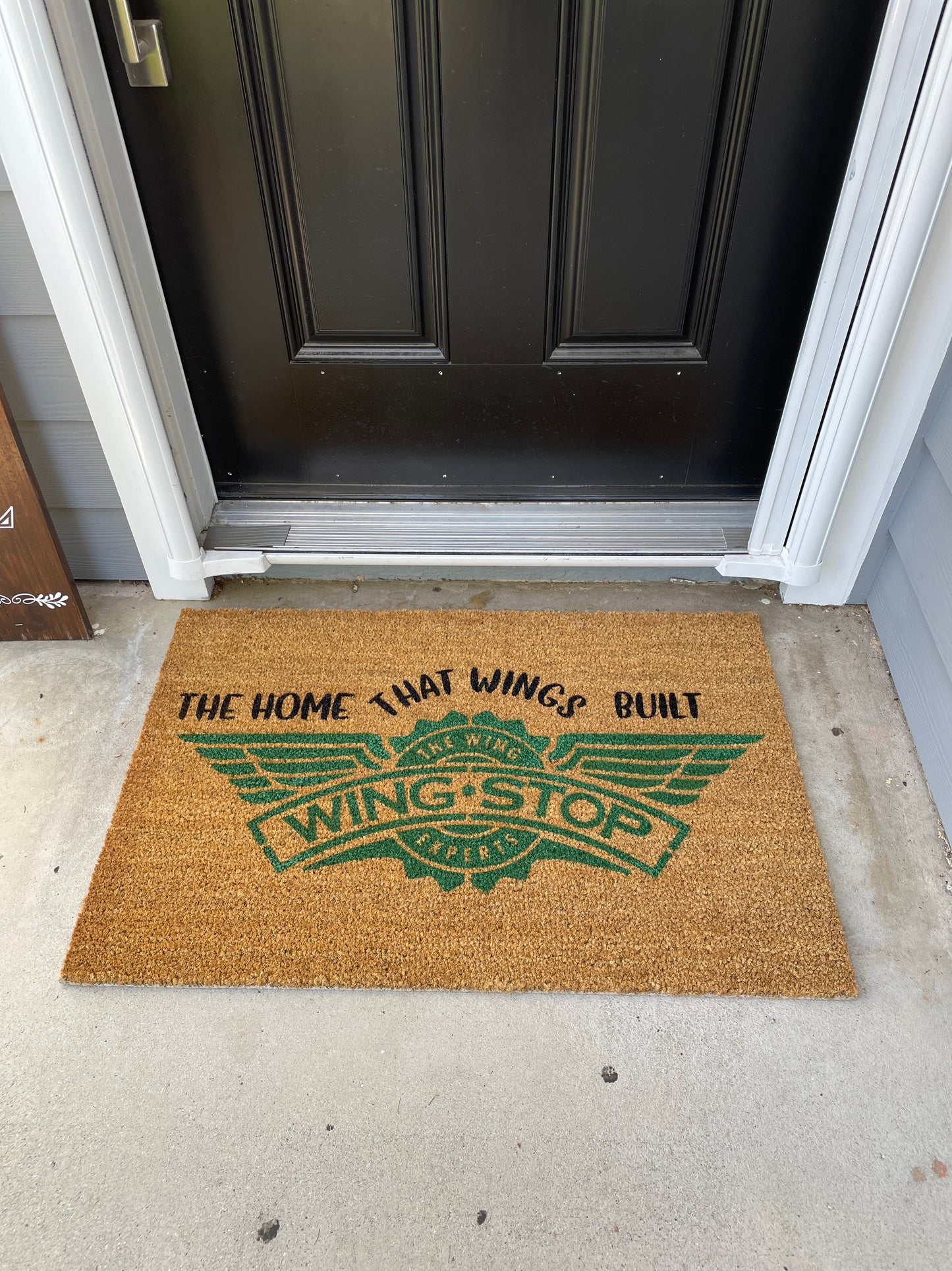 Wingstop Door mat | Welcome Mat | Home the Wings Built image 3