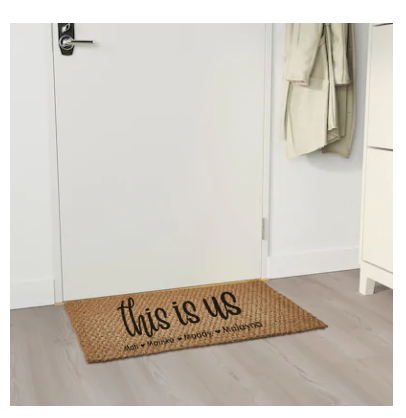 This is Us -front door mat image 0