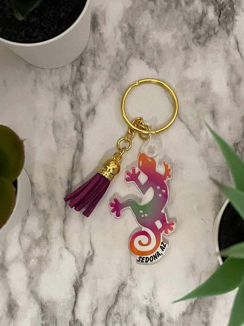 Gecko keychain image 2