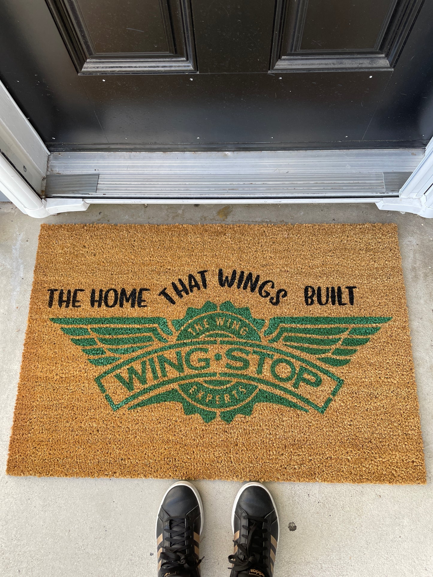 Wingstop Door mat | Welcome Mat | Home the Wings Built image 0