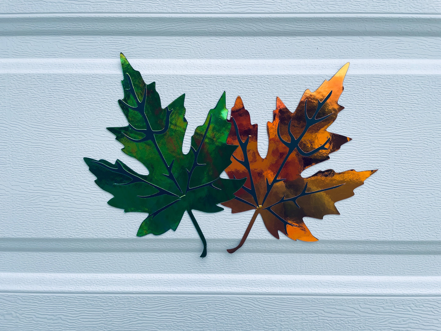 Fall Season Magnetic Leaves for garage door image 2