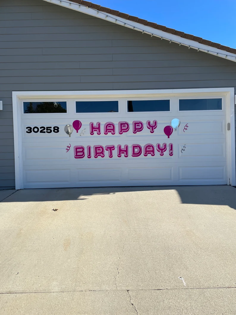 Magnetic Electric Happy Birthday Outdoor decorations image 4