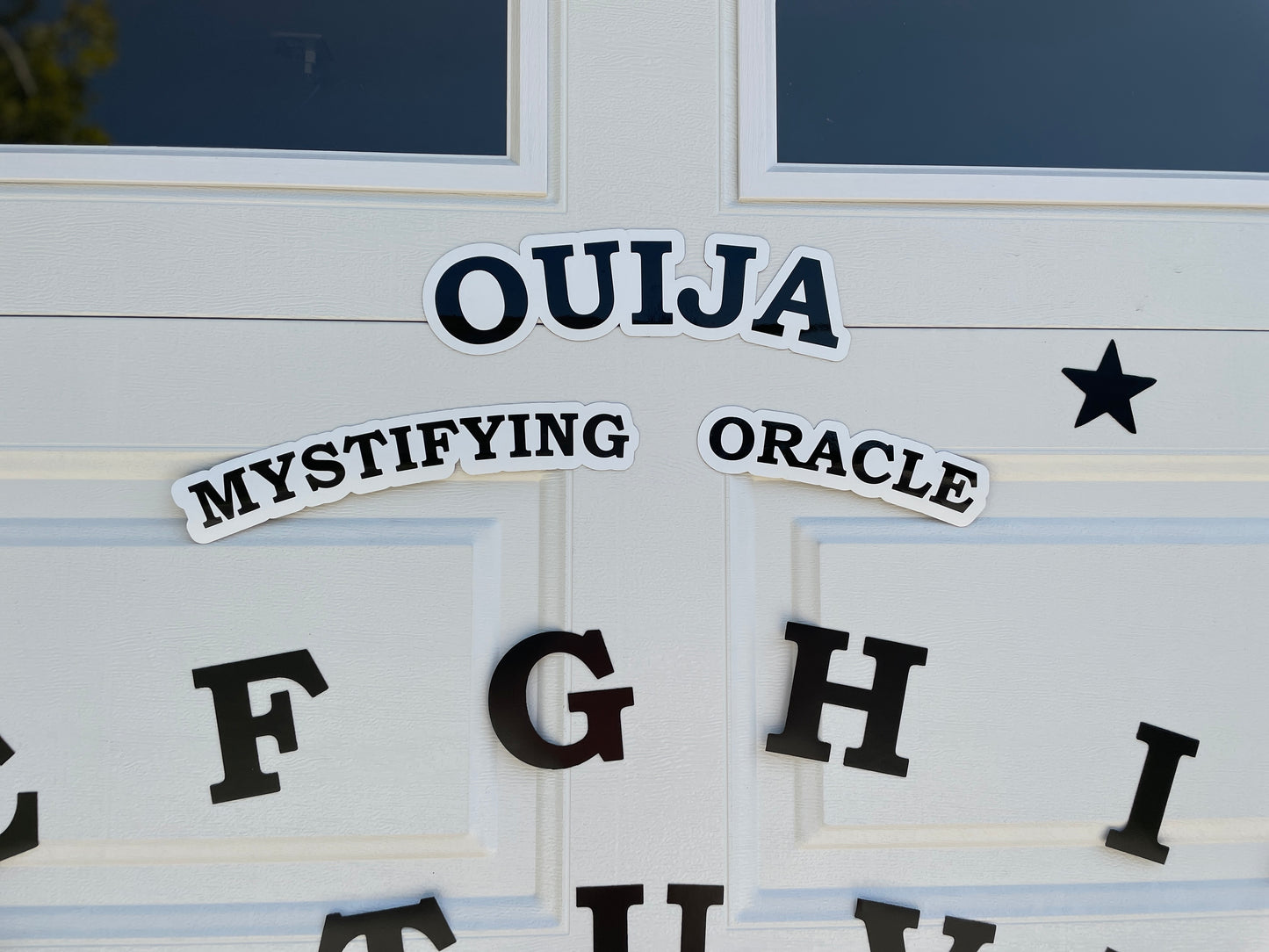 Ouija Spirit Board | Magnetic Handmade Talking Game image 4