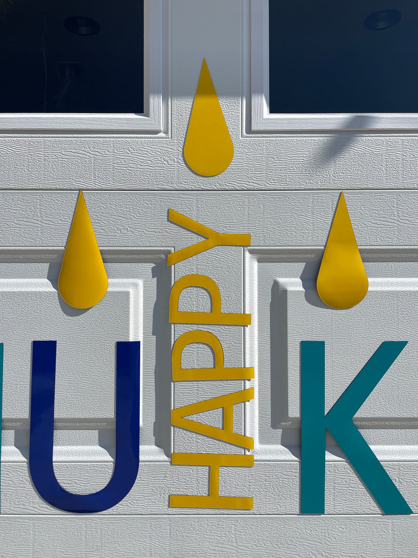 Happy Hanukkah Garage Door Magnets, Jewish Holiday Decorations, Star of David image 8