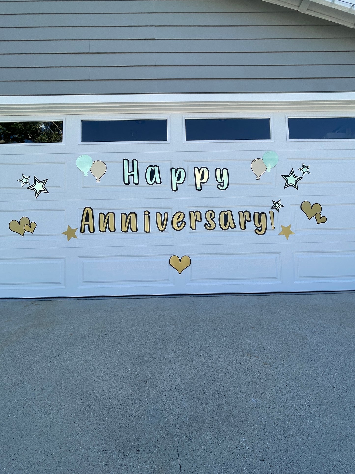 Happy Anniversary Sign | Happy Anniversary Yard Sign image 6