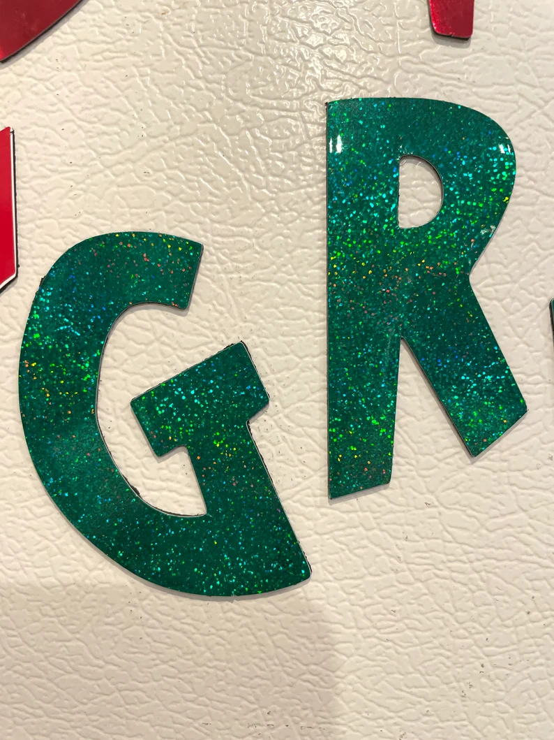 Drink Up Grinches Fridge Magnets | Reusable decorations | Christmas decorations image 9
