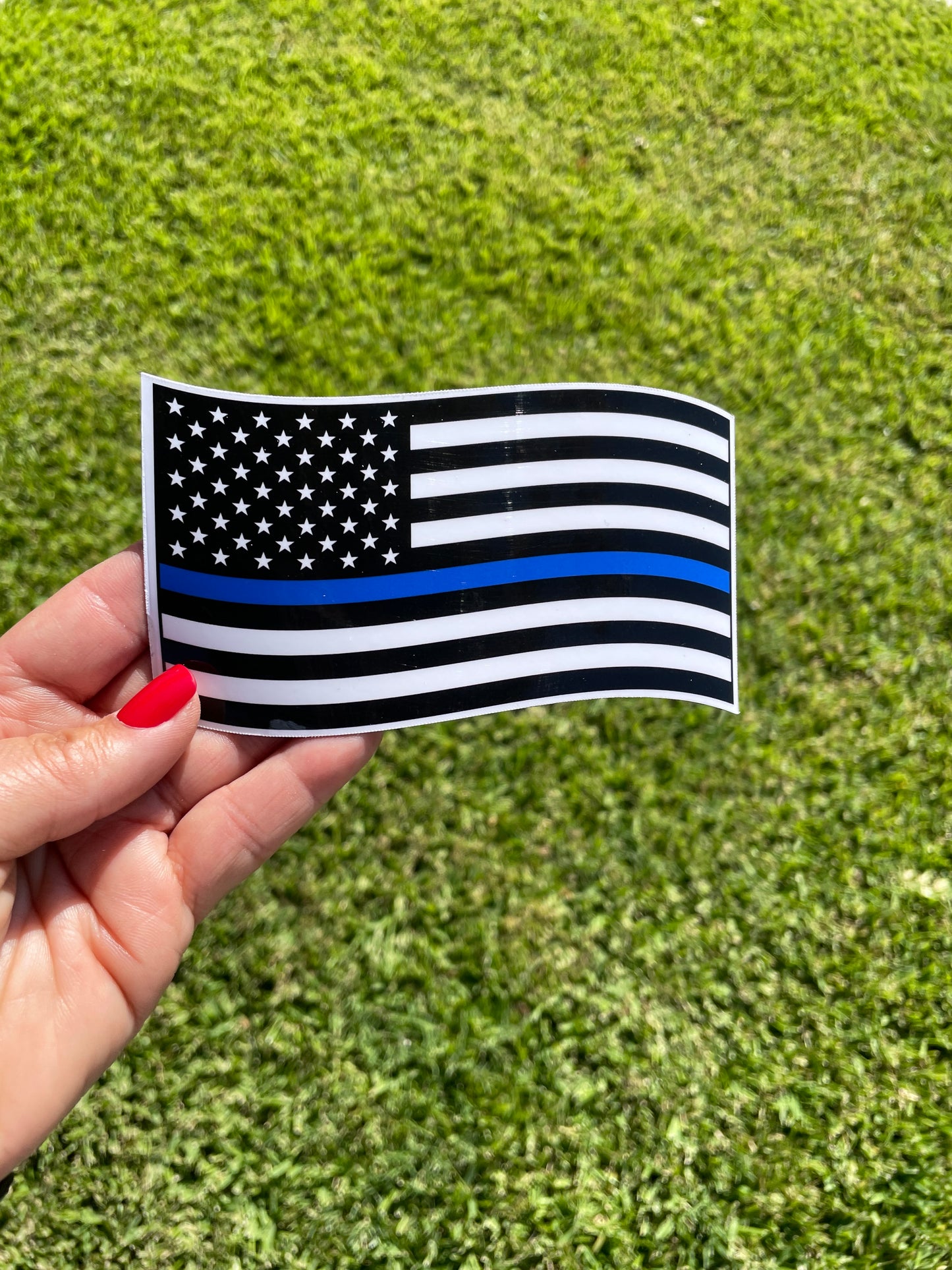 Blue Lives Matter magnets and decals, Back the blue, Peacemakers Magnets image 5