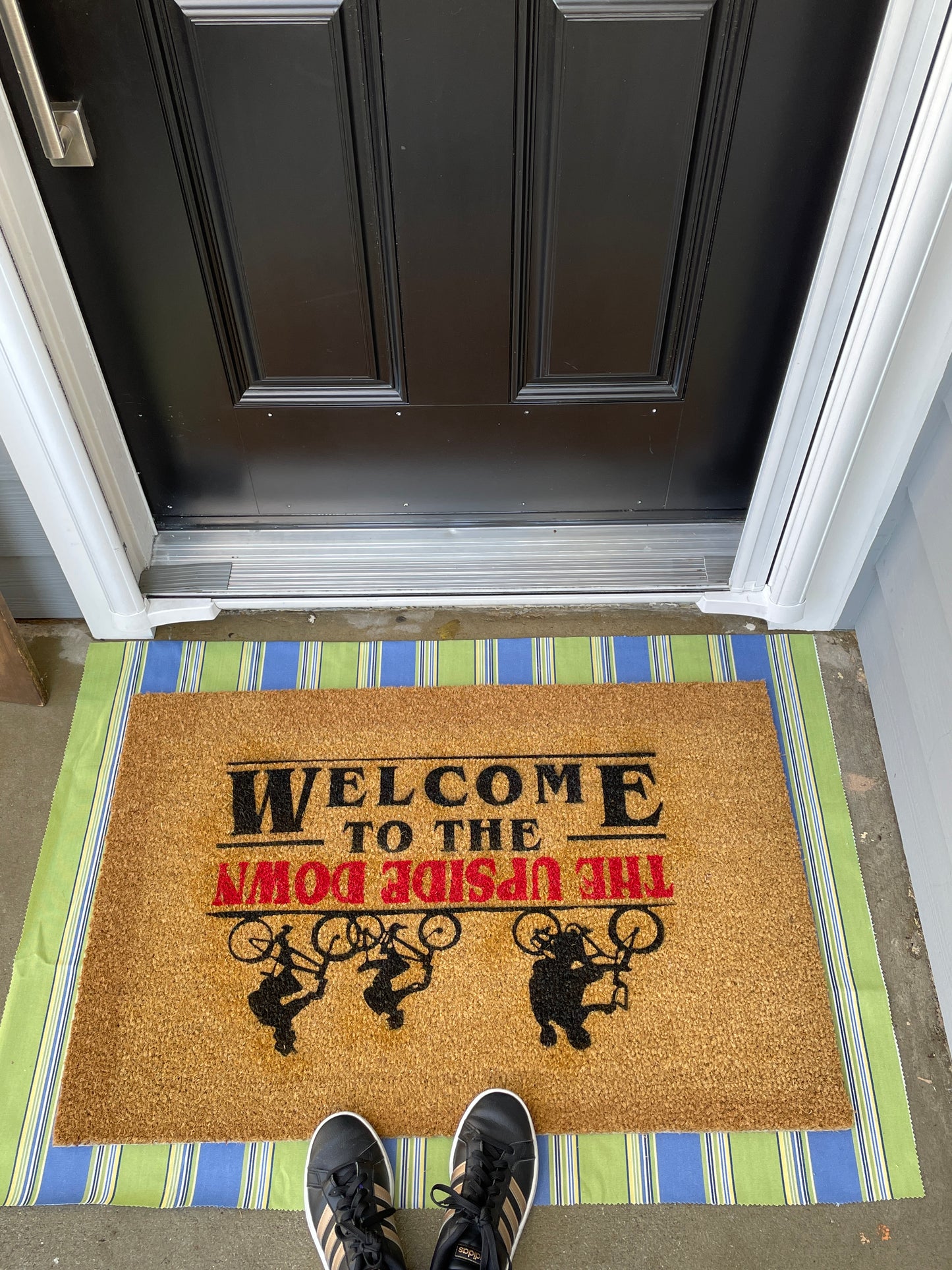 Stranger Things Welcome to the Upside Down Door Mat image 4