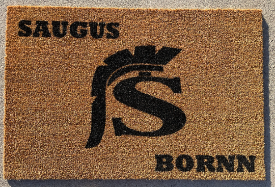 PERSONALIZED Saugus High School Door Mat | Welcome Mat image 3