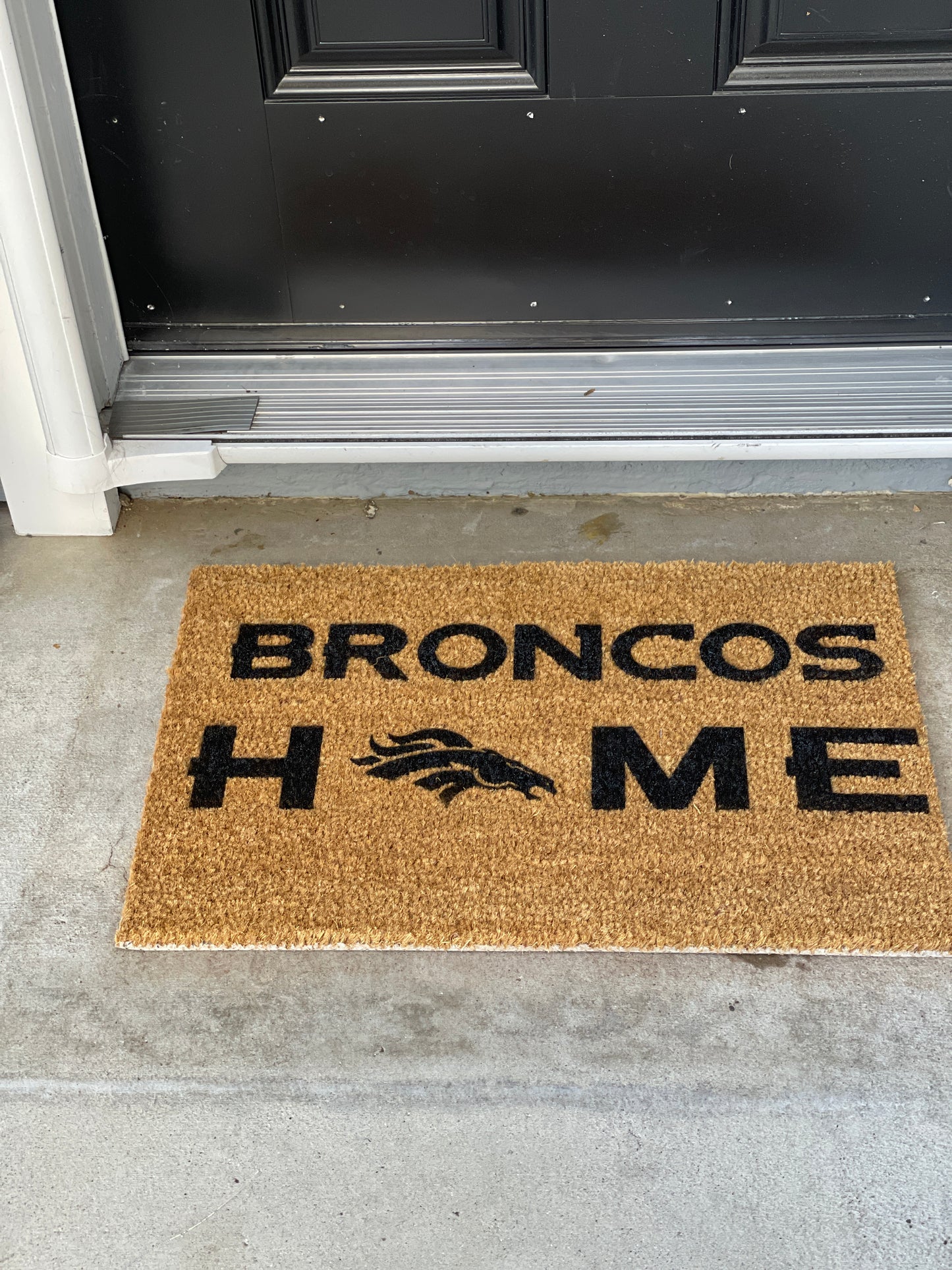 Denver Broncos Door Mat | Welcome Mat | Colorado Door Mat image 5
