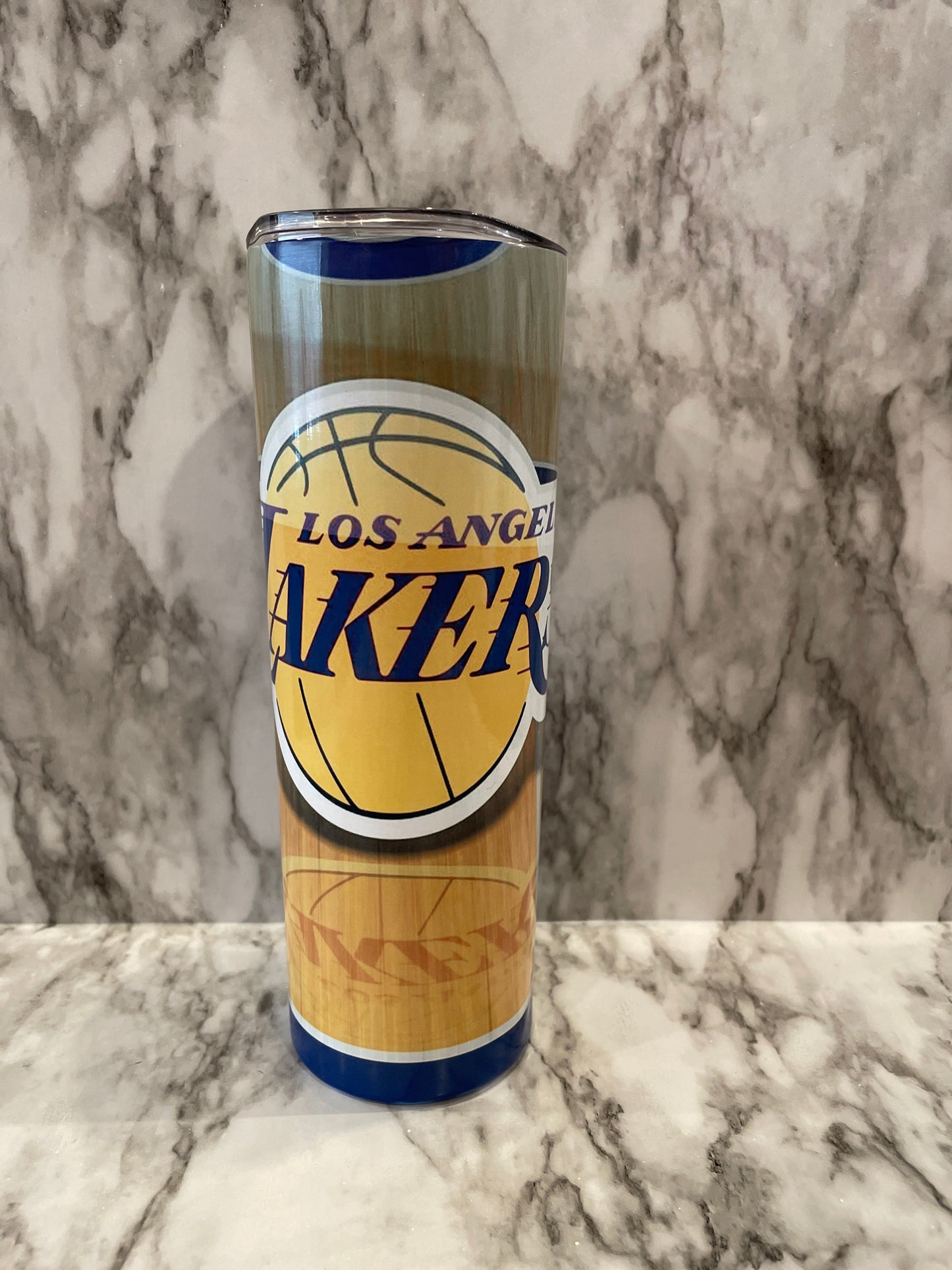 LA Lakers 20 oz tumbler | Los Angeles Lakers image 3