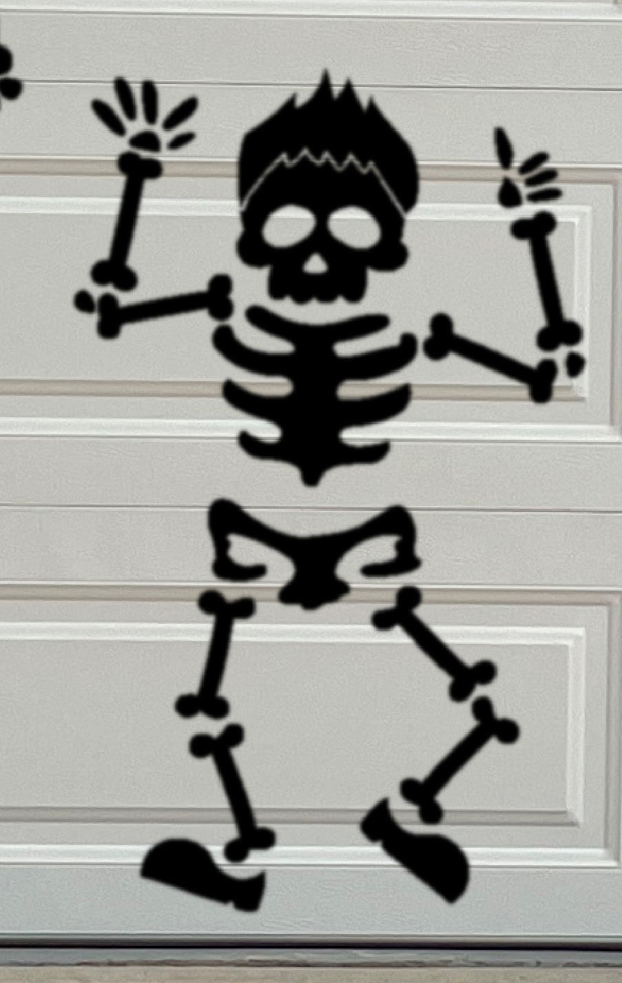Life Sized Skeleton Family Magnet Decorations for Halloween | Large Skeleton Mag image 4
