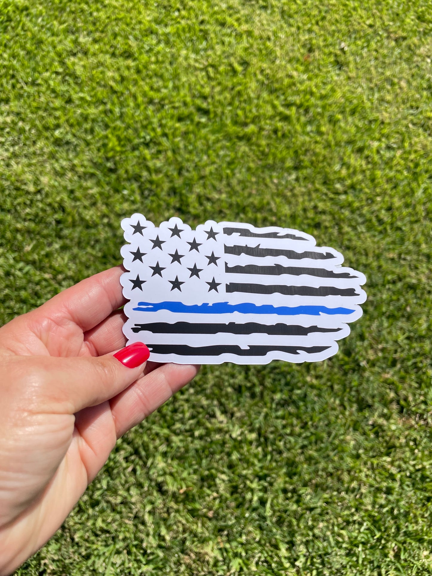 Blue Lives Matter magnets and decals, Back the blue, Peacemakers Magnets image 11