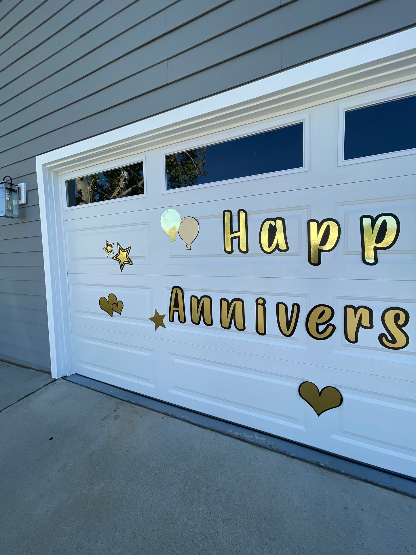 Happy Anniversary Sign | Happy Anniversary Yard Sign image 4