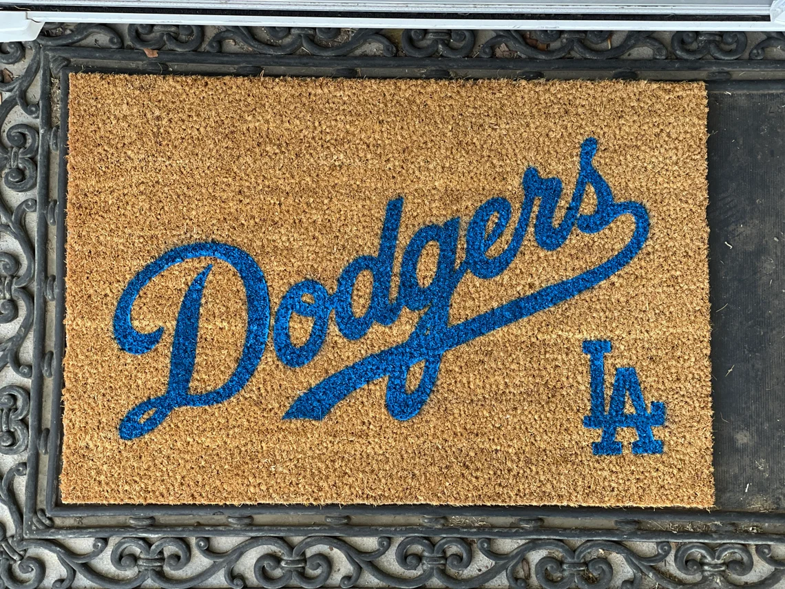 Los Angeles Door Mat | Welcome Mat | Bleed Blue image 2