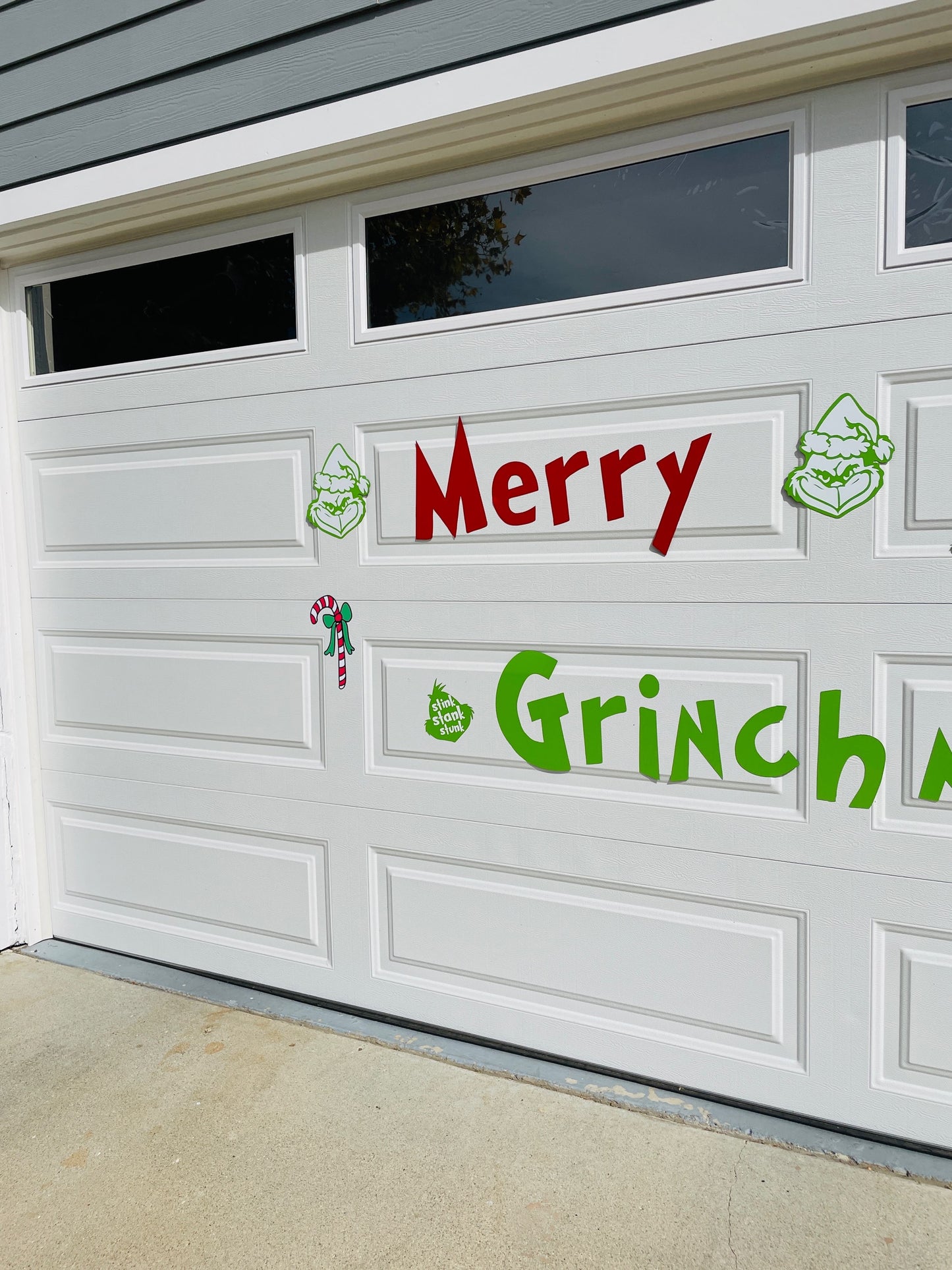 Merry Grinchmas Magnets, Reusable image 4