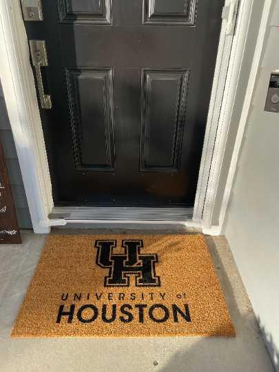 Custom University of Houston Door Mat | Welcome Mat image 5