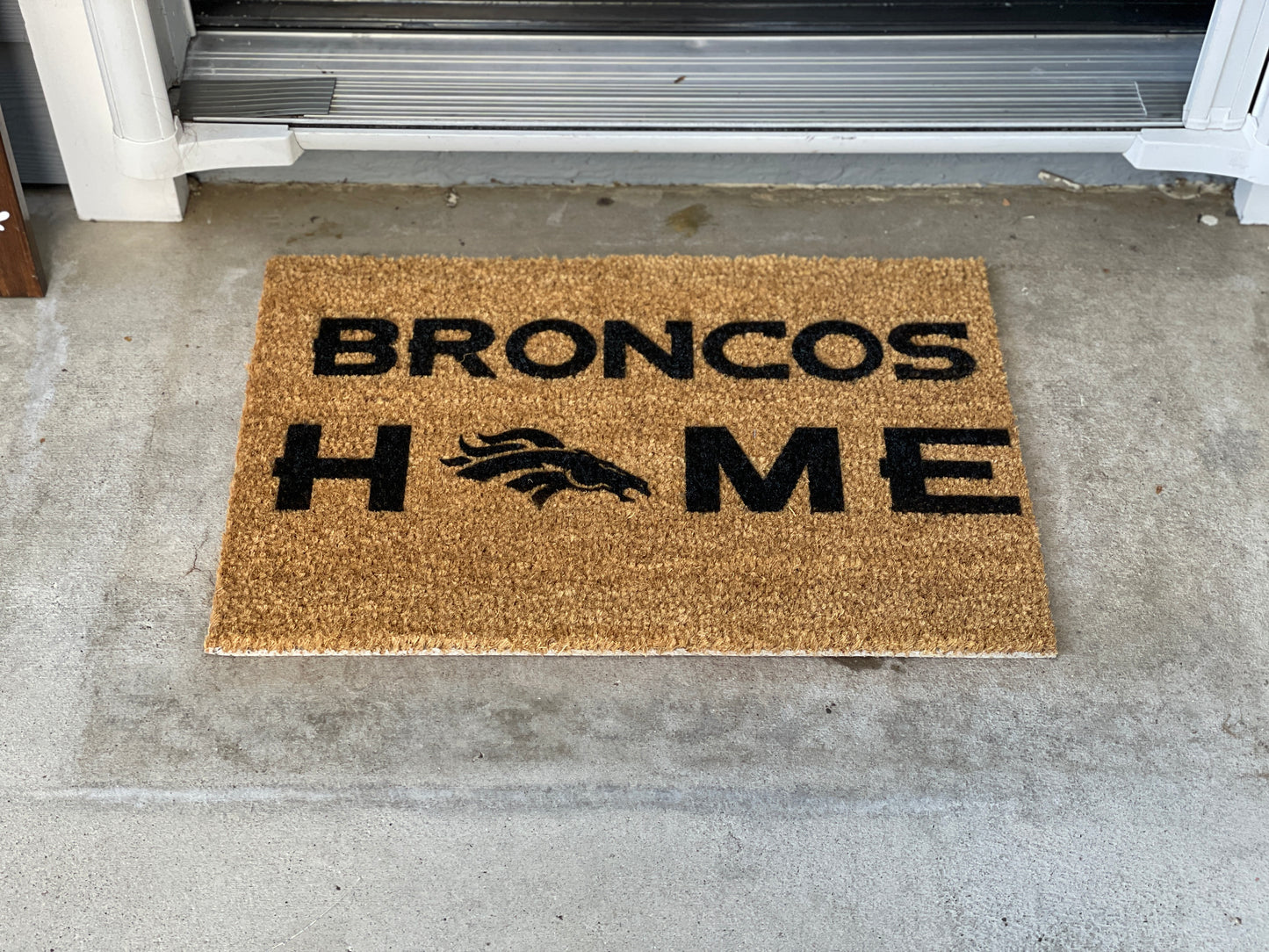 Denver Broncos Door Mat | Welcome Mat | Colorado Door Mat image 6