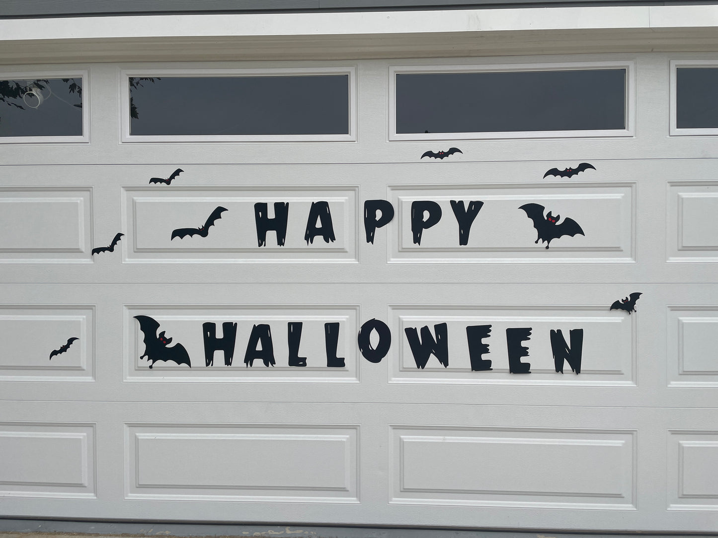 Happy Halloween Garage Door Magnets | Reusable decorations | Halloween decora image 1