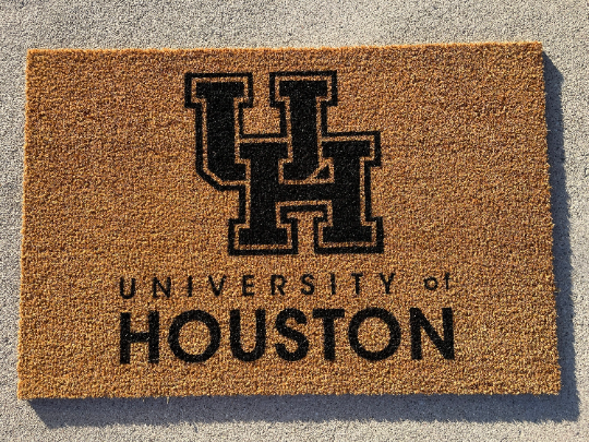 Custom University of Houston Door Mat | Welcome Mat image 2