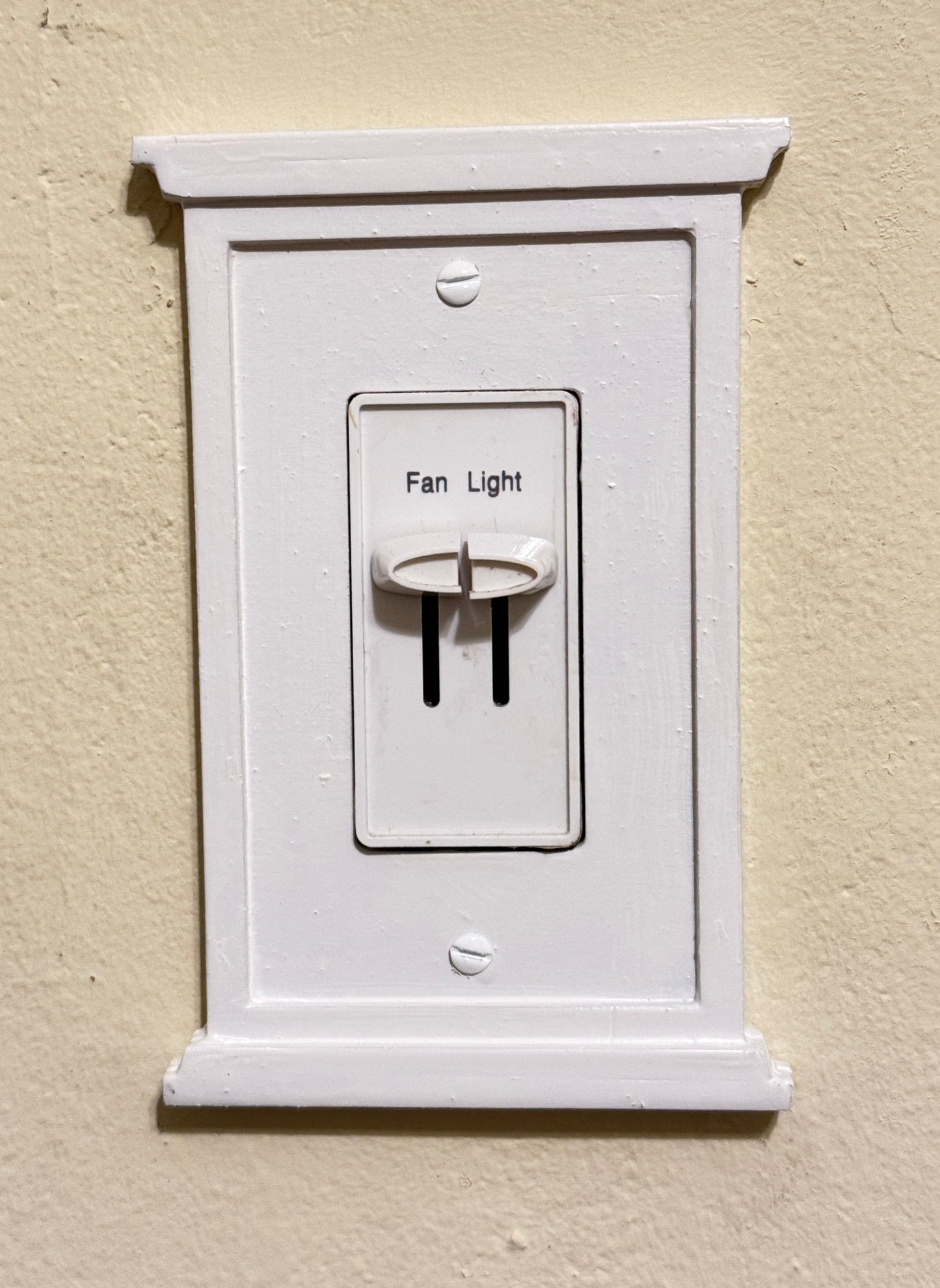 Handcrafted Craftsman Style Wood Cover Plate for Light Switches, Outlet Covers image 4