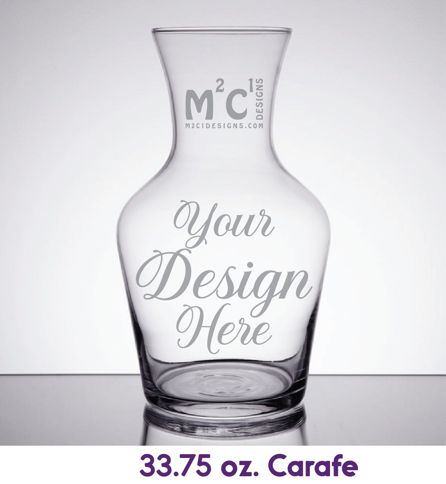 Carafe Glass Etching, Bulk Order Glass Etching, Personalized Glass image 4
