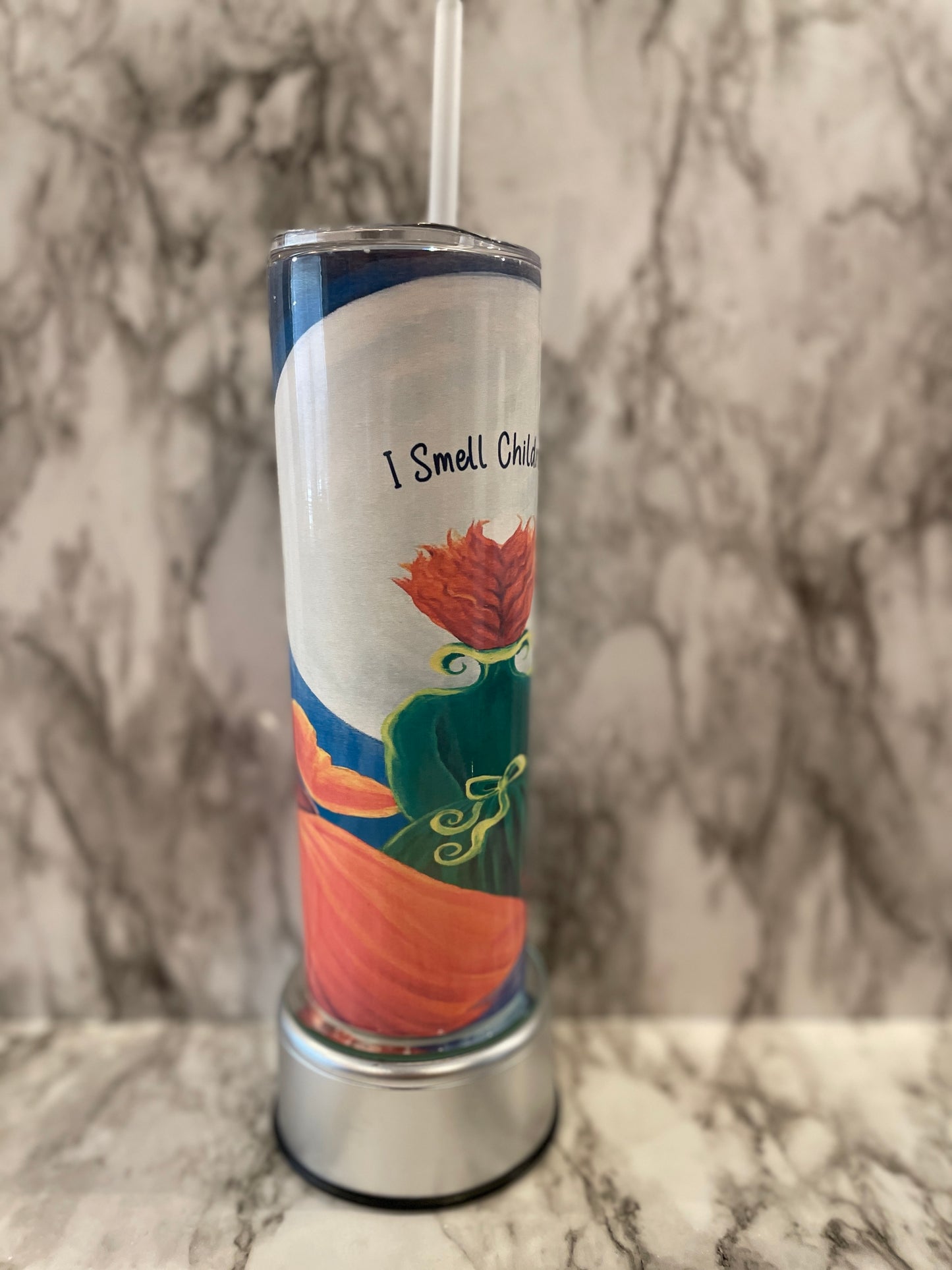 Hocus Pocus 20 oz tumbler | I smell children Tumbler image 6