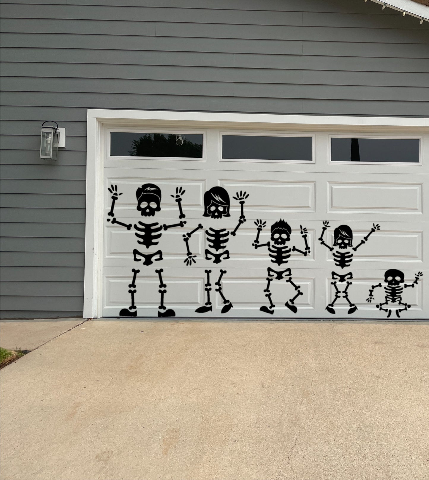 Life Sized Skeleton Family Magnet Decorations for Halloween | Large Skeleton Mag image 8