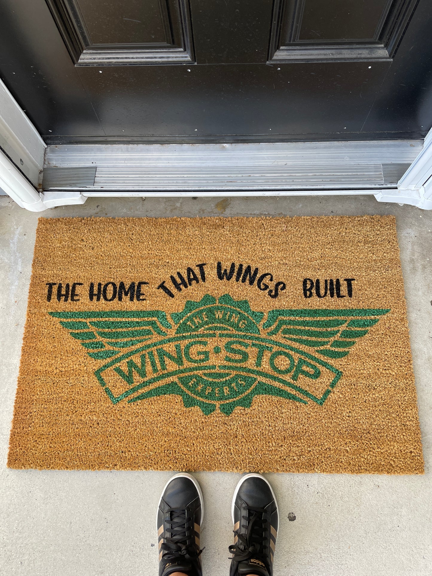 Wingstop Door mat | Welcome Mat | Home the Wings Built image 6