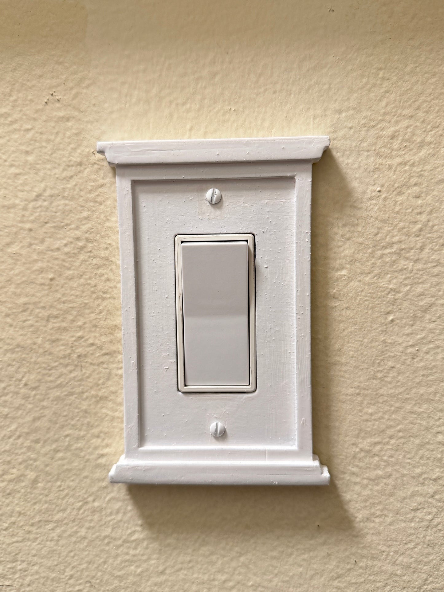 Handcrafted Craftsman Style Wood Cover Plate for Light Switches, Outlet Covers image 2