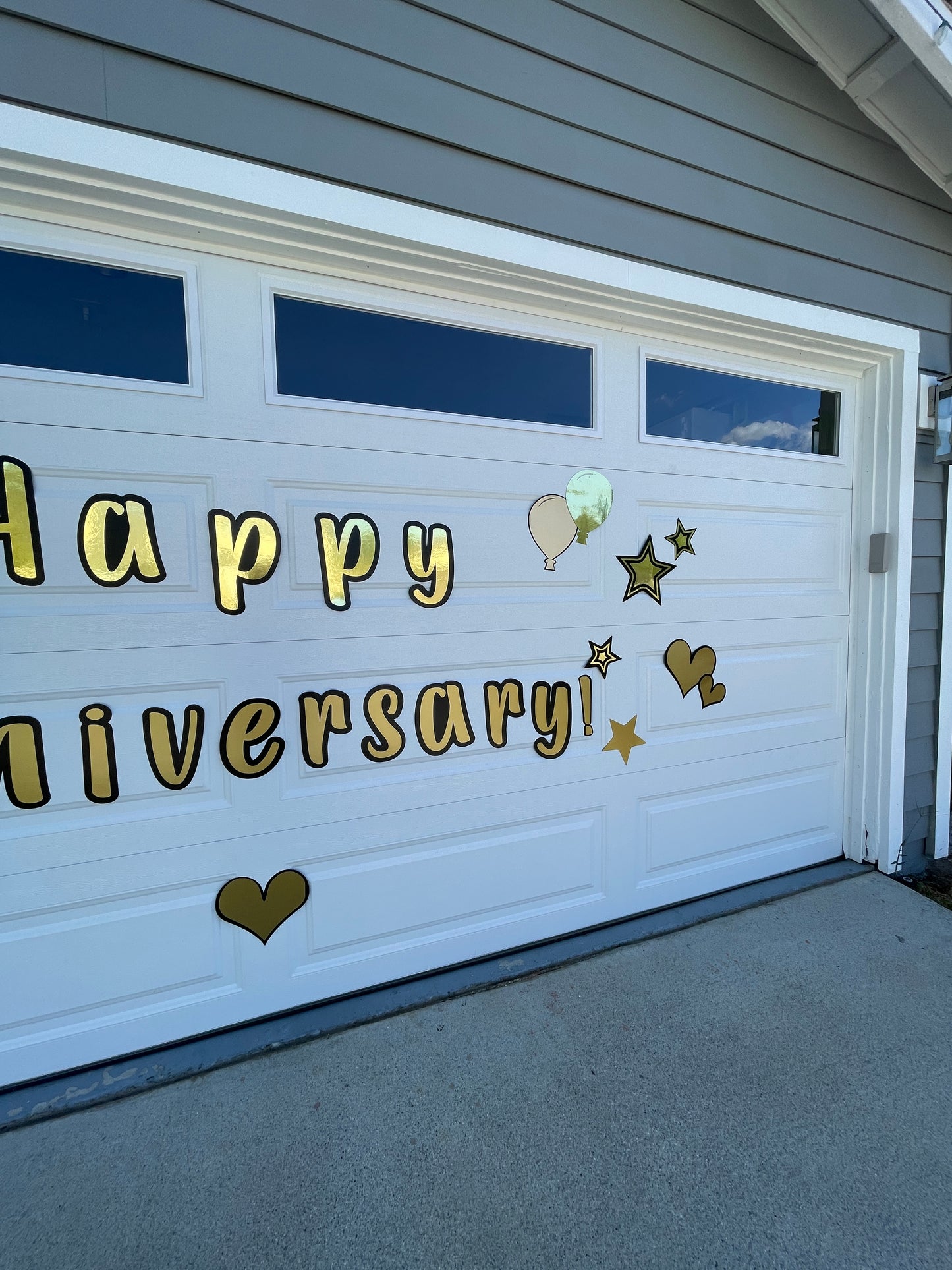 Happy Anniversary Sign | Happy Anniversary Yard Sign image 3
