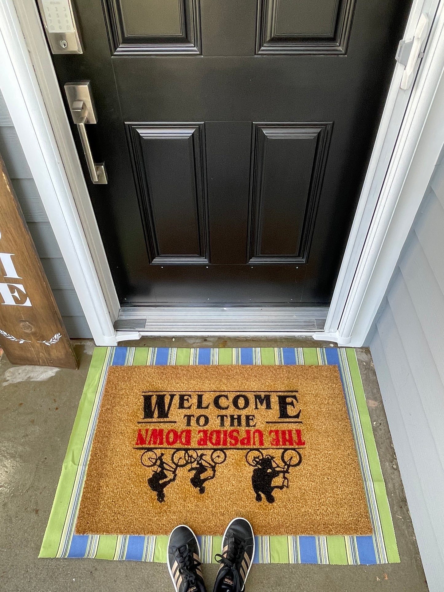 Stranger Things Welcome to the Upside Down Door Mat image 5