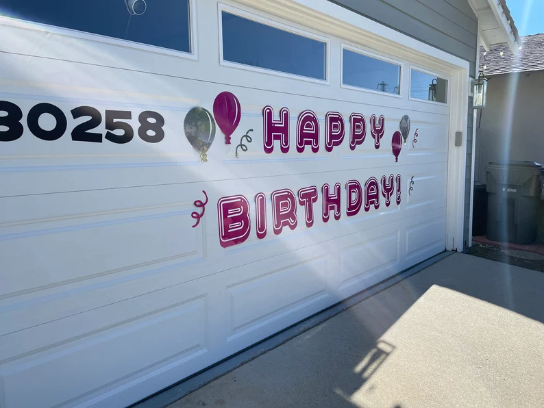 Magnetic Electric Happy Birthday Outdoor decorations image 7