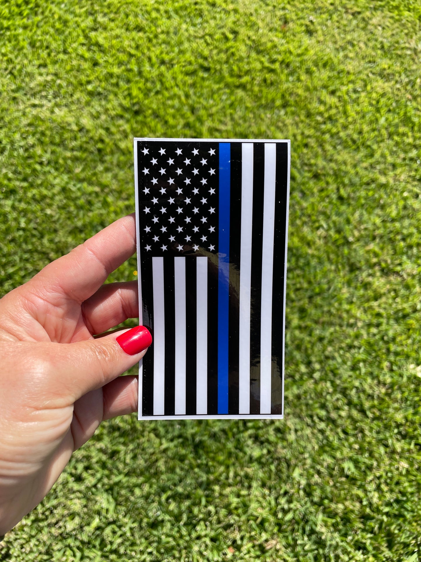Blue Lives Matter magnets and decals, Back the blue, Peacemakers Magnets image 7