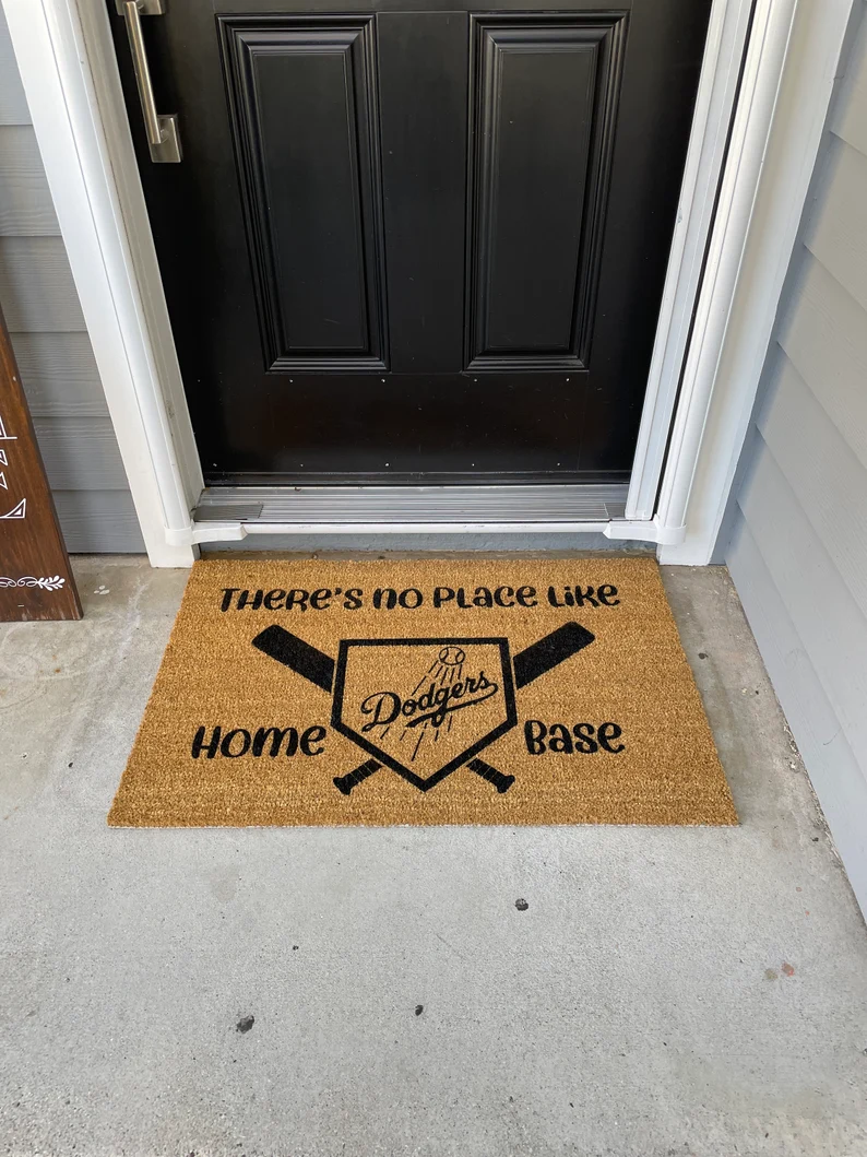Los Angeles Dodgers Door Mat | Dodgers Welcome Mat image 5