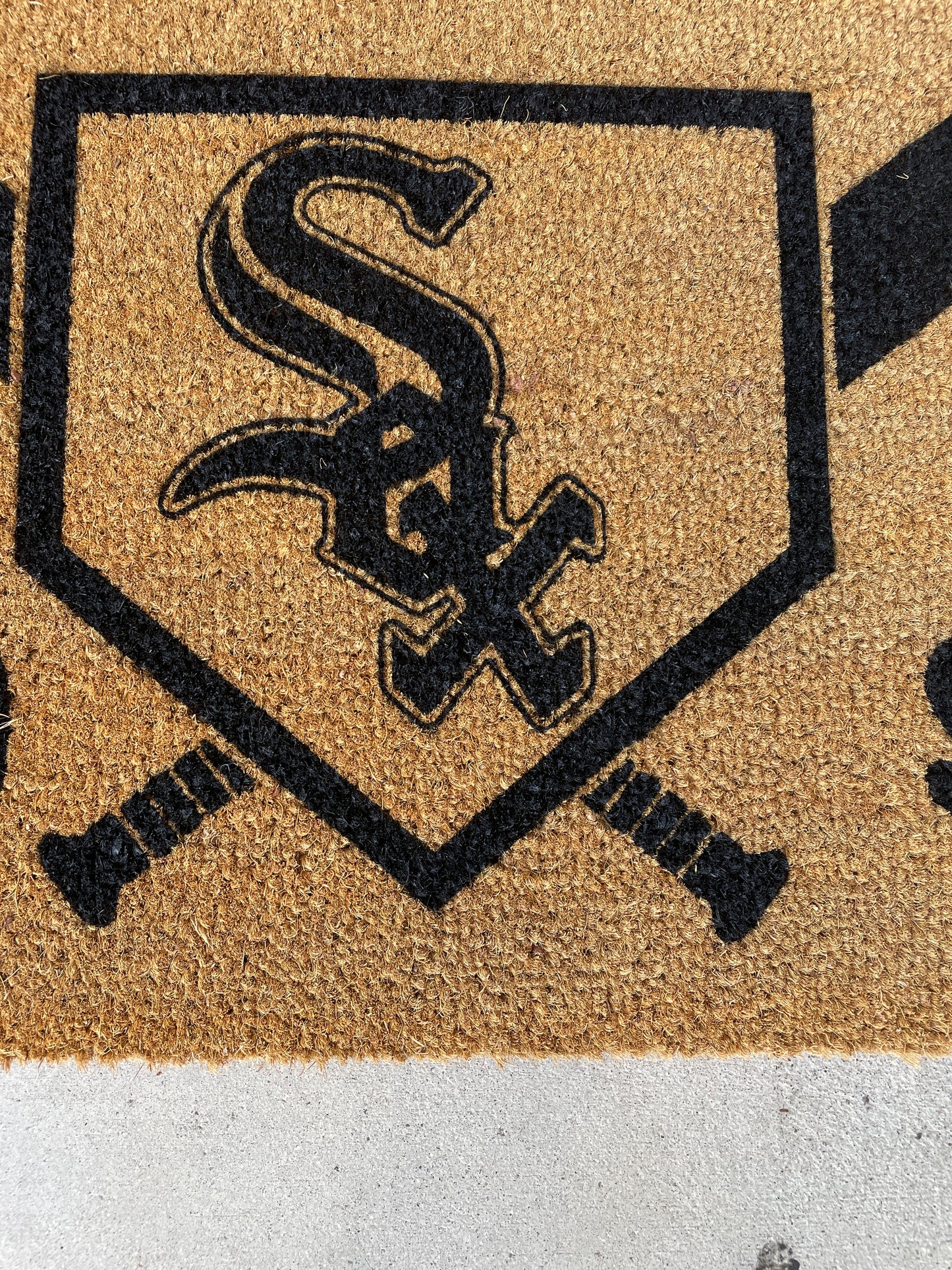 White Sox Door Mat | Chicago White Sox Welcome Mat | No place like South Side image 3