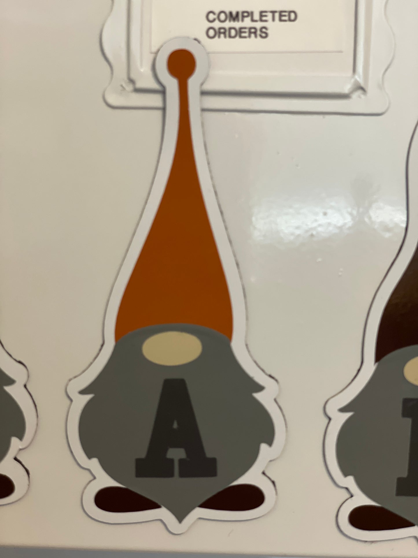 Gnomes Fall Word Magnets Set of 4 | Fall Decorations | Fall Magnets image 5