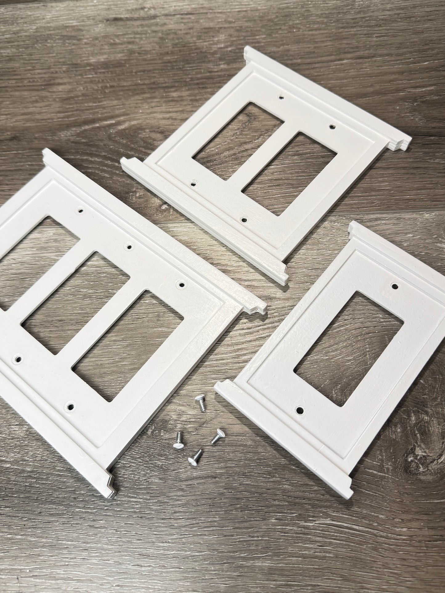 Handcrafted Craftsman Style Wood Cover Plate for Light Switches, Outlet Covers image 3