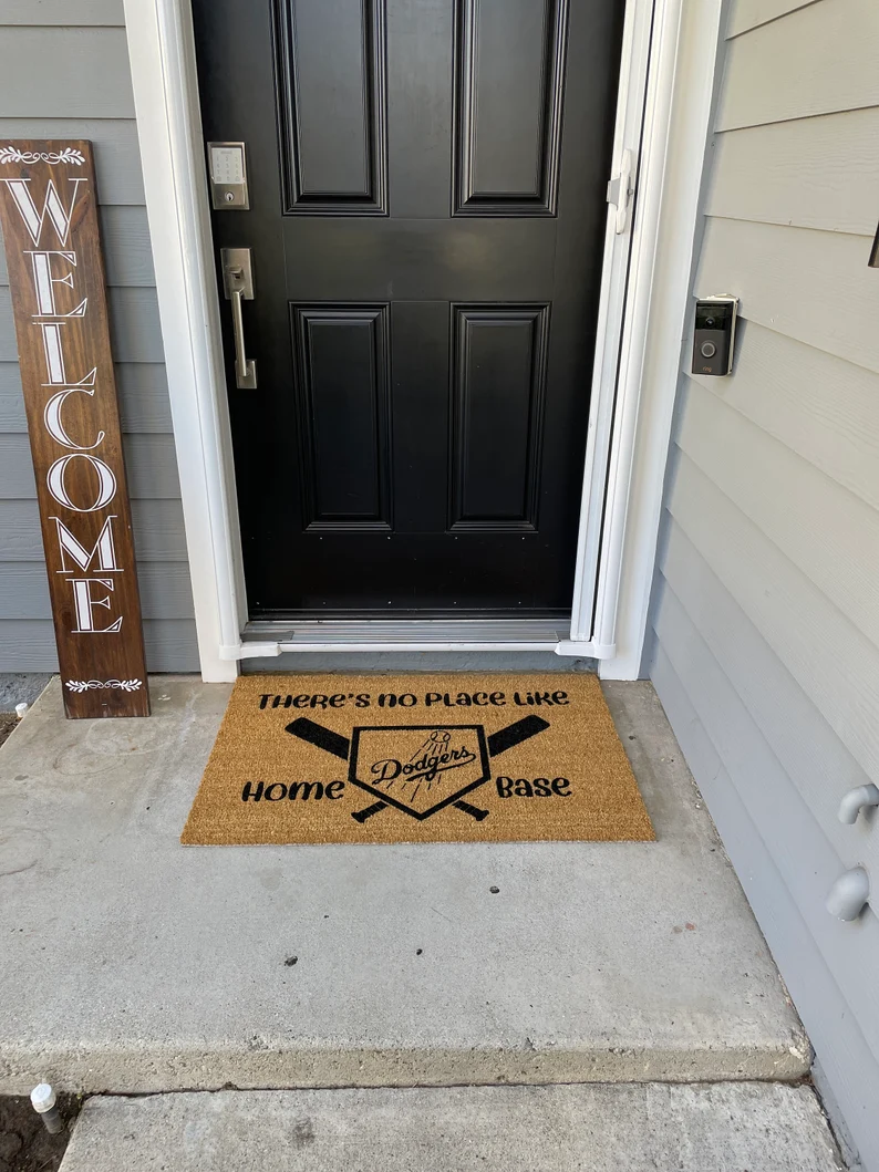 Los Angeles Dodgers Door Mat | Dodgers Welcome Mat image 4
