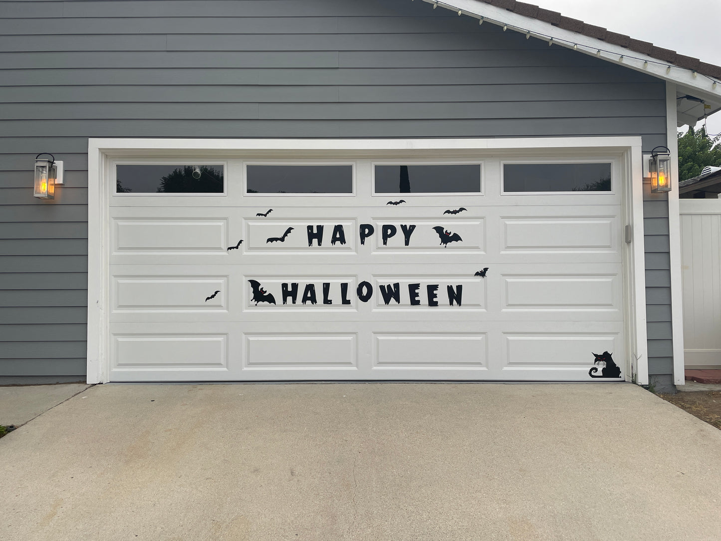 Happy Halloween Garage Door Magnets | Reusable decorations | Halloween decora image 4
