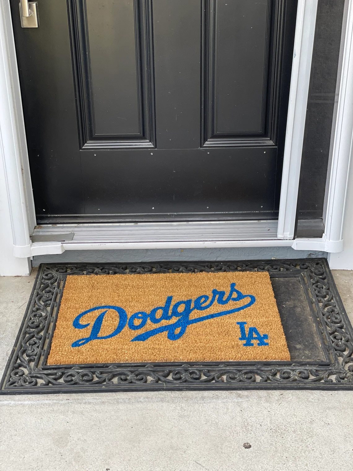 Los Angeles Door Mat | Welcome Mat | Bleed Blue image 4
