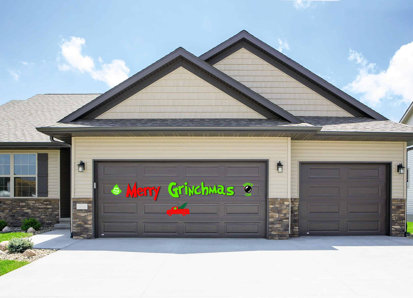 Merry Grinchmas Magnets, Reusable image 1