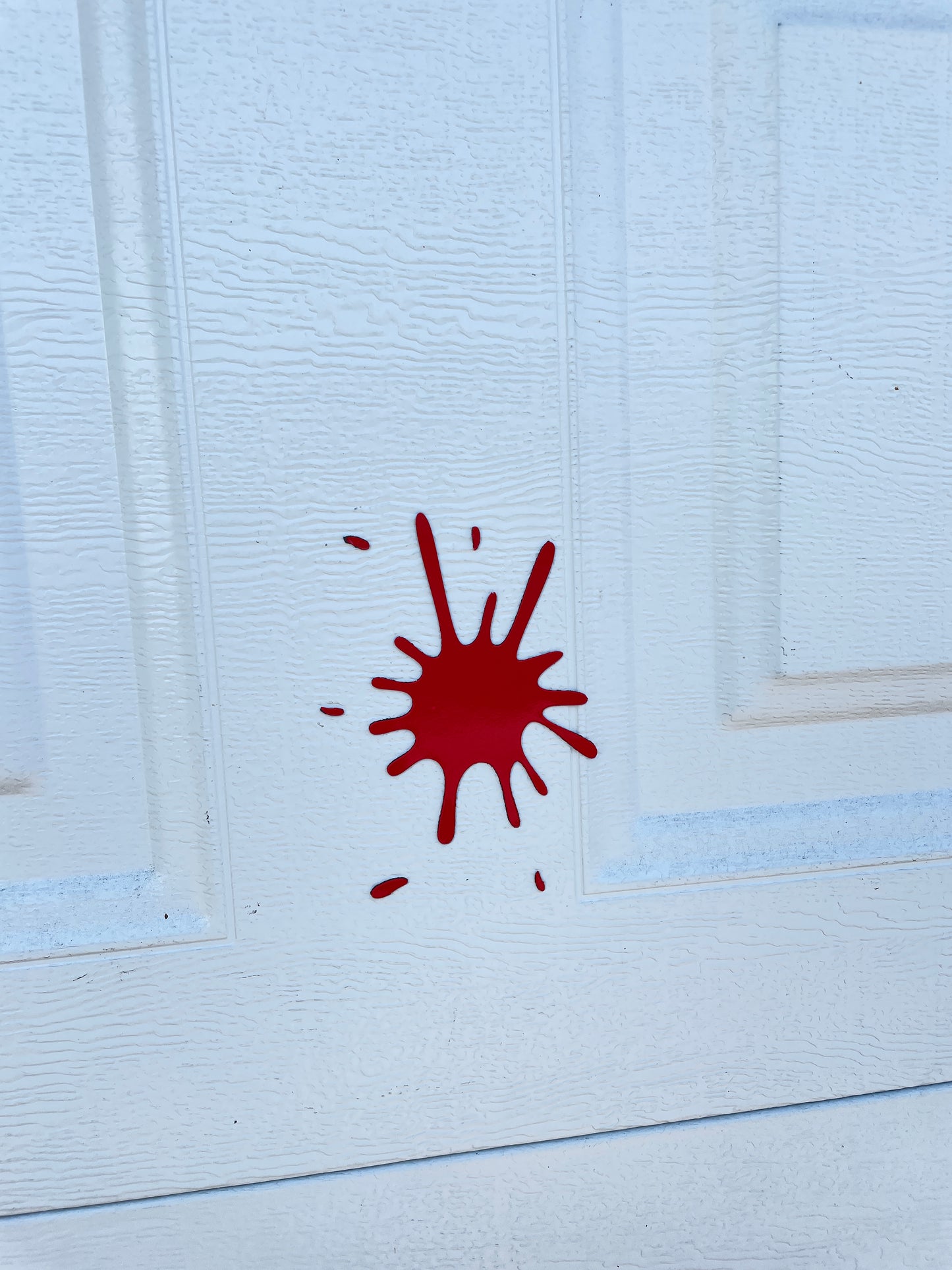 Bloody Happy Halloween Garage Door Magnets, Reusable decorations, Halloween deco