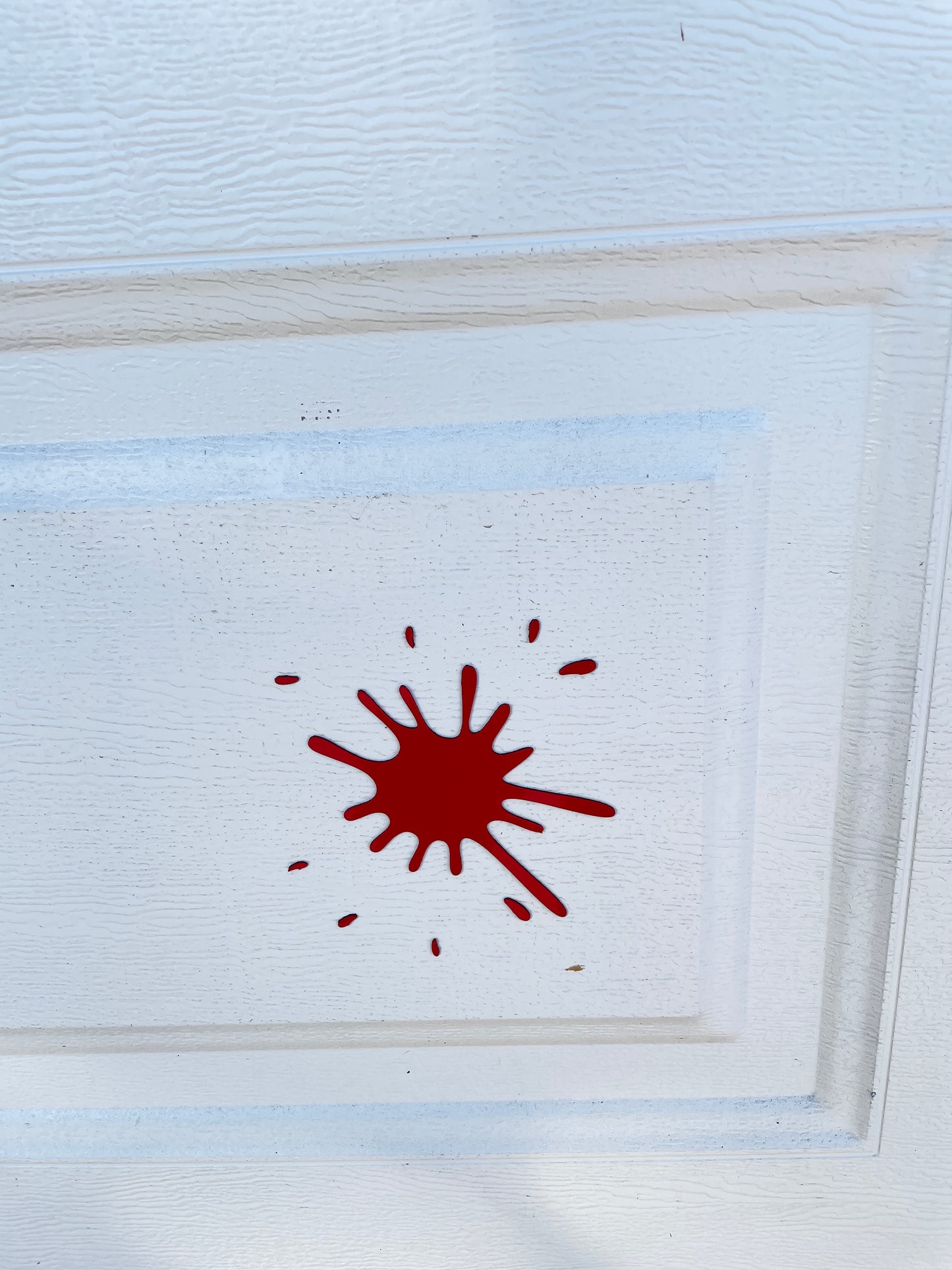 Bloody Happy Halloween Garage Door Magnets, Reusable decorations, Halloween deco